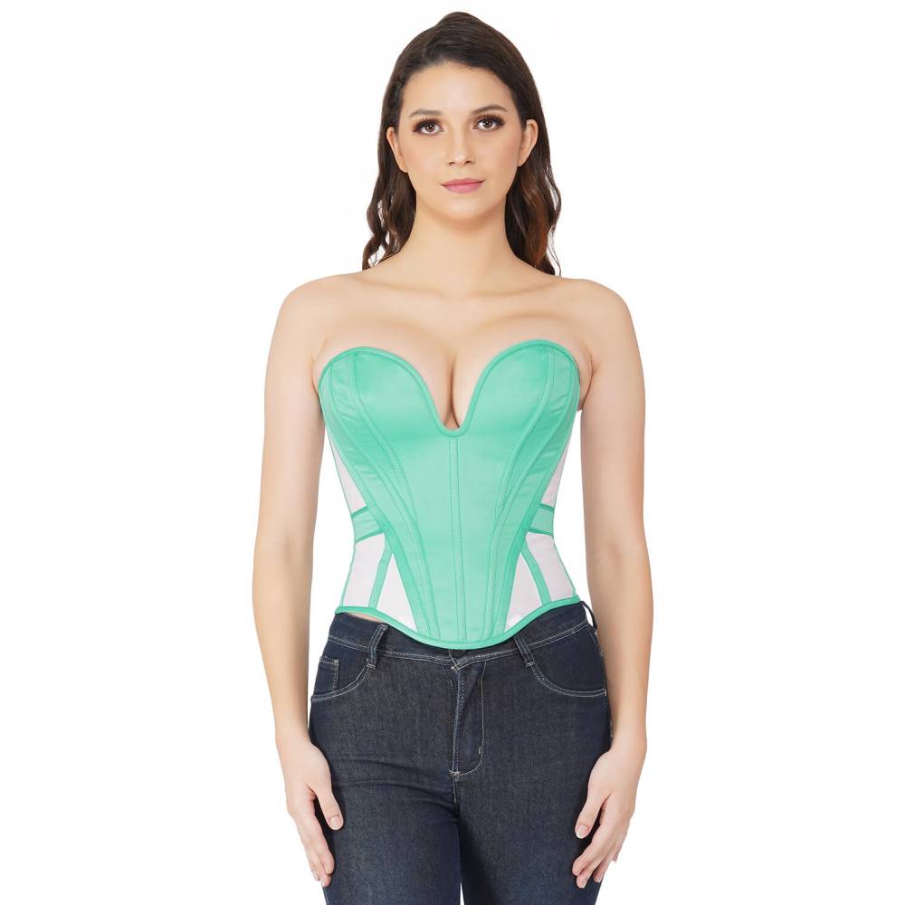 Attitude Corsets - Galilea Haut corset - Vert